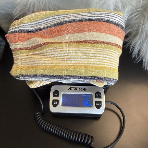 Hurley NWT Linen Blend Large Striped Sleeveless Romper Travel Vacation Beachy - Picture 13 of 13